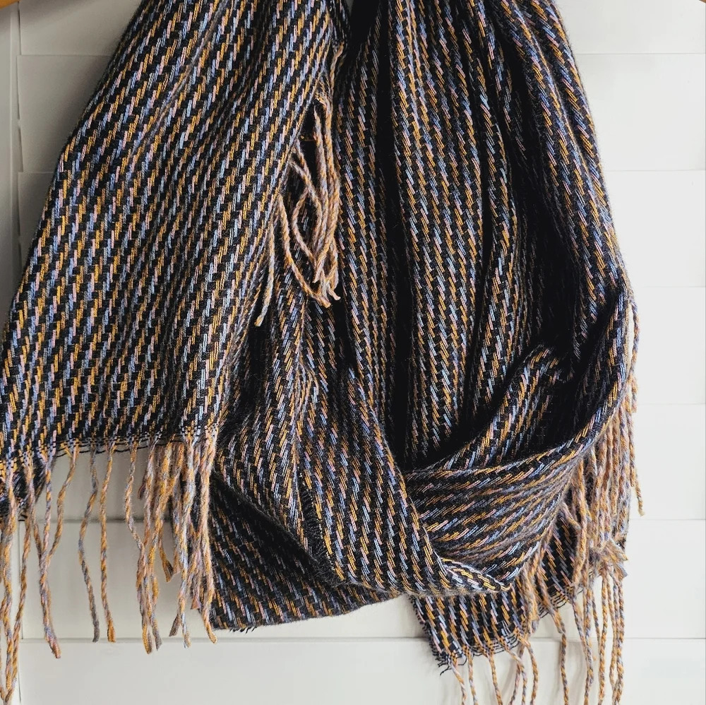 True North  Acrylic Soft Fringe Scarf one size